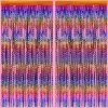 Rain On Me Curtain - wavy foil curtain