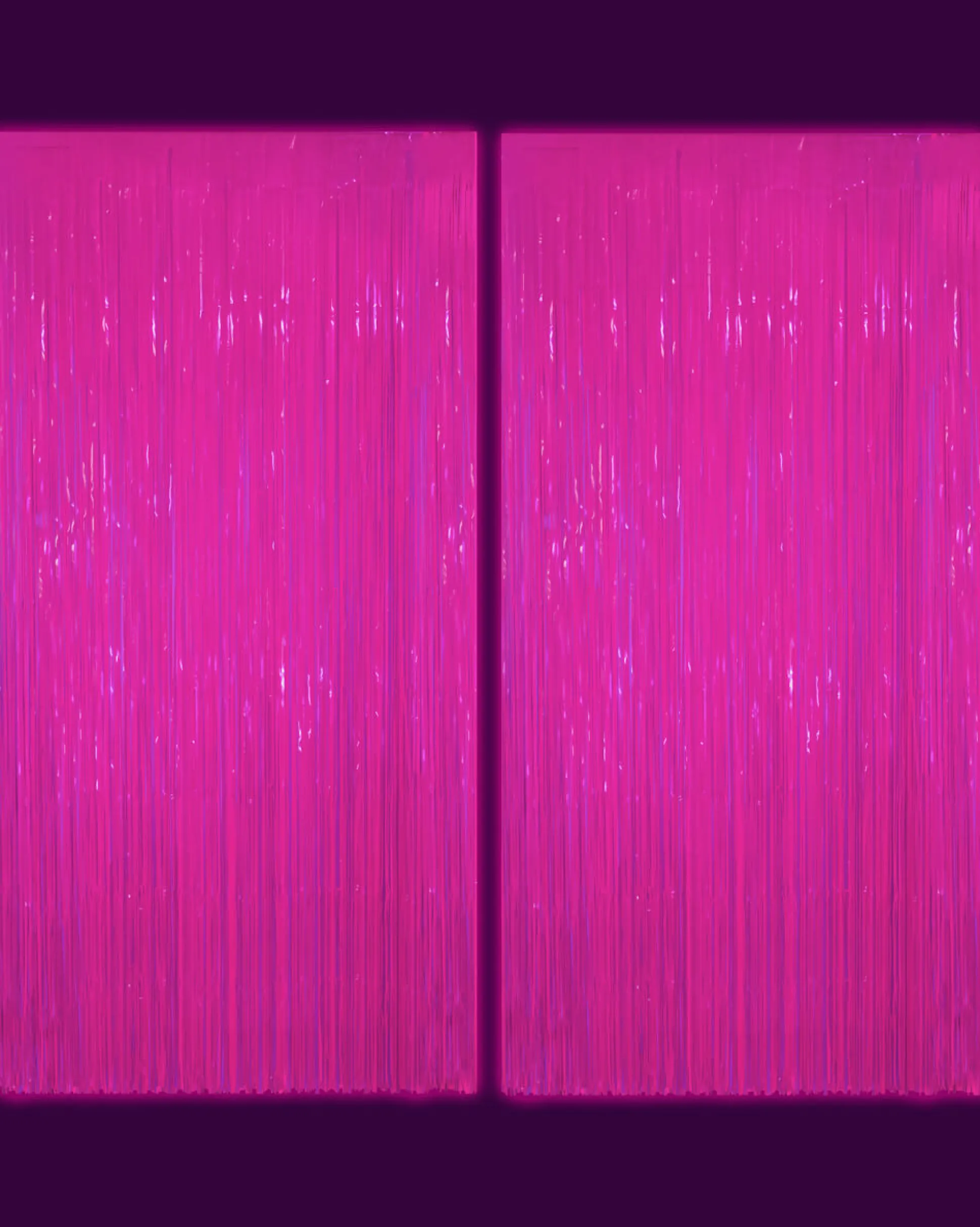 Rave Girl Glo Curtain - neon curtain