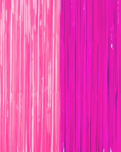 Rave Girl Glo Curtain - neon curtain