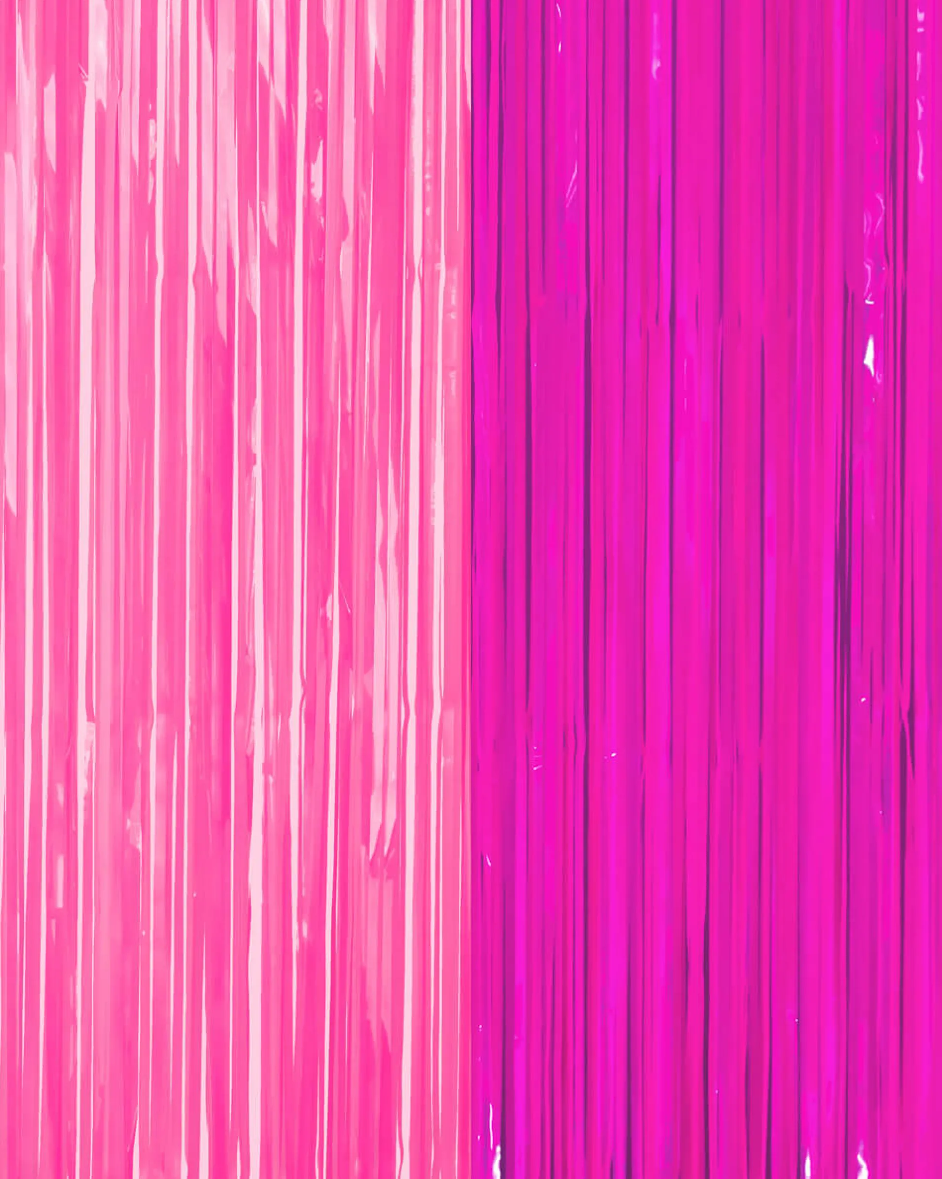 Rave Girl Glo Curtain - neon curtain