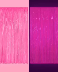 Rave Girl Glo Curtain - neon curtain