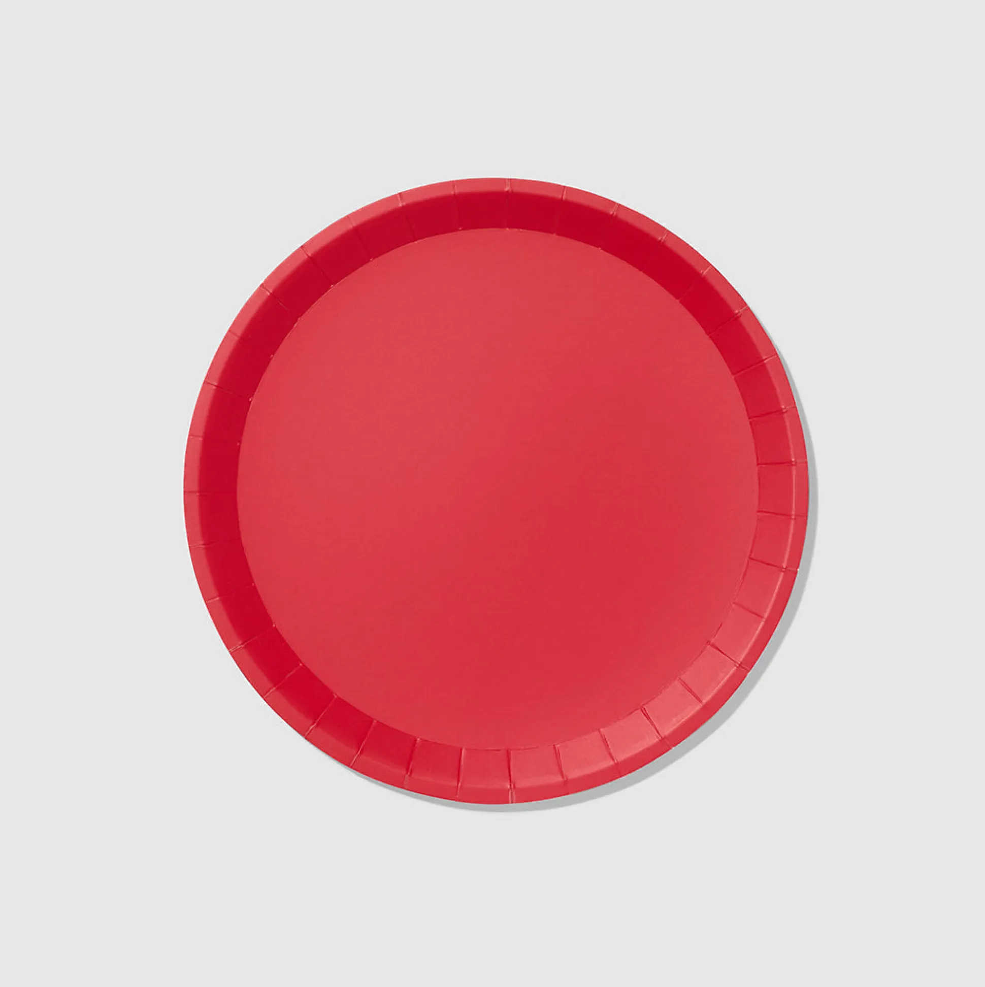 Red Classic Large Plates (10 per pack)