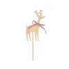 Reindeer Family Cake Toppers