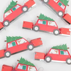 Reindeer In Car Crackers, Pack of 6