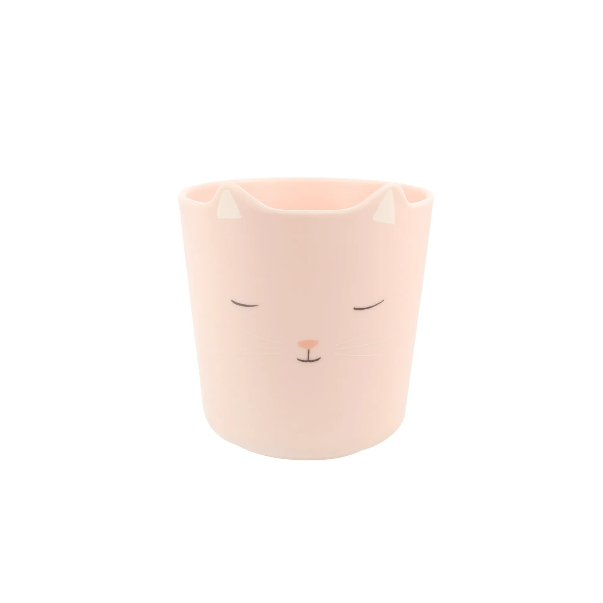 Reusable Pink Cat Cup