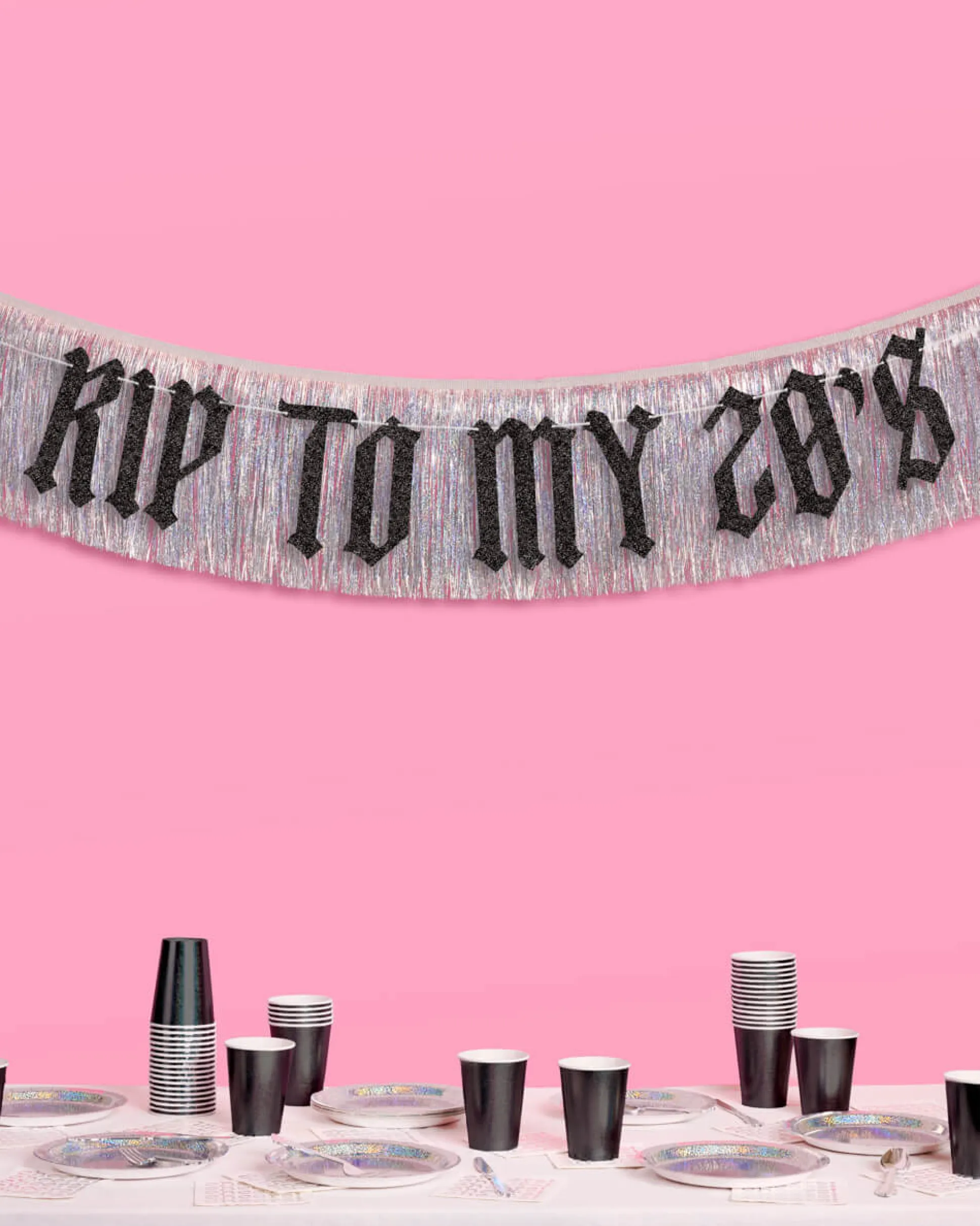 RIP To My 20s Banner - two piece banner