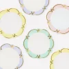 Rococo Pastel Side Plates, Set of 8