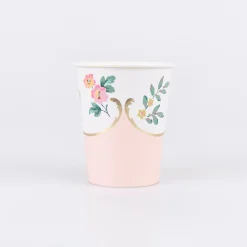 Rococo Posy Cups, Set of 8