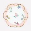 Rococo Posy Side Plates, Set of 8
