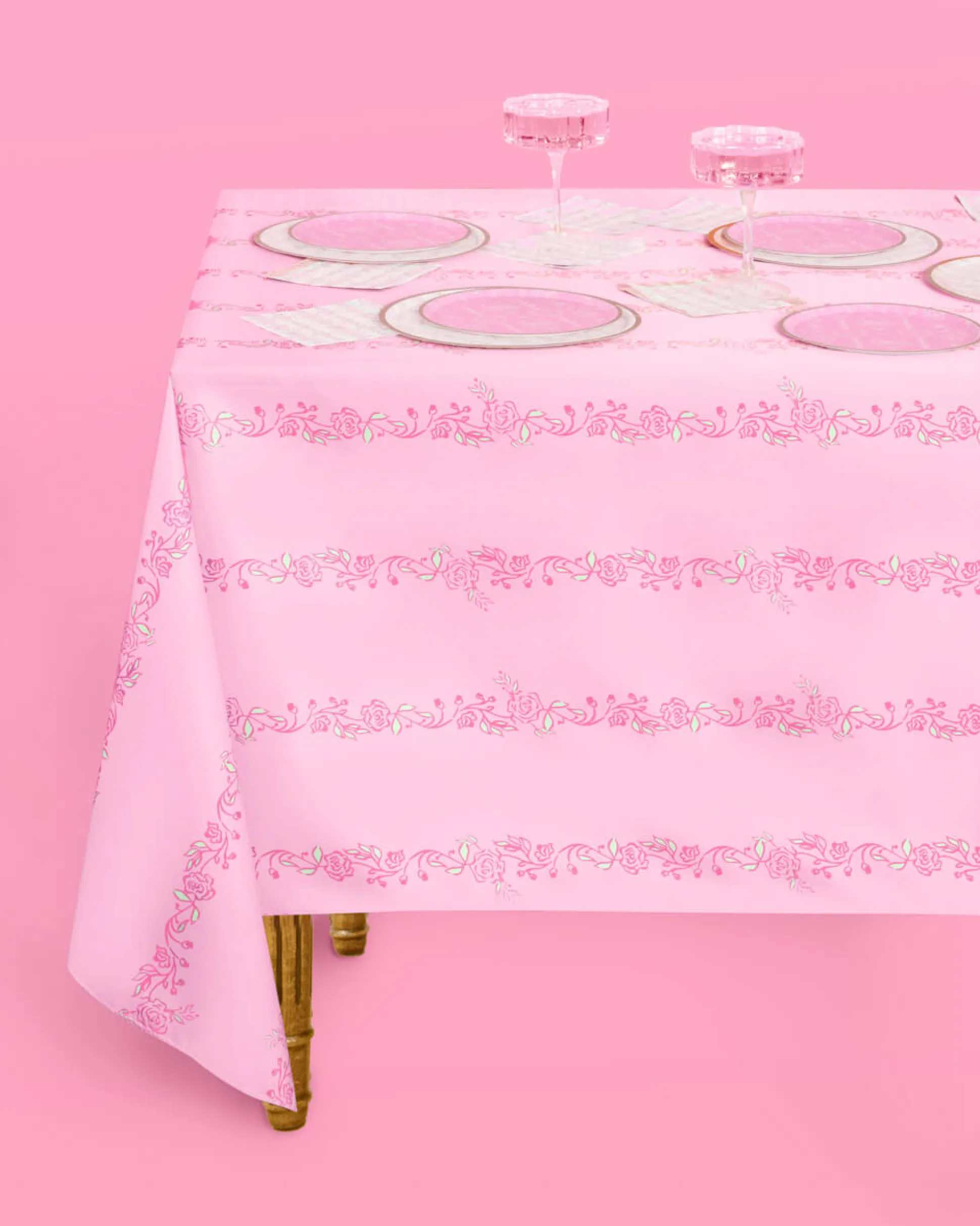 Romance Tablecloth - washable tablecloth