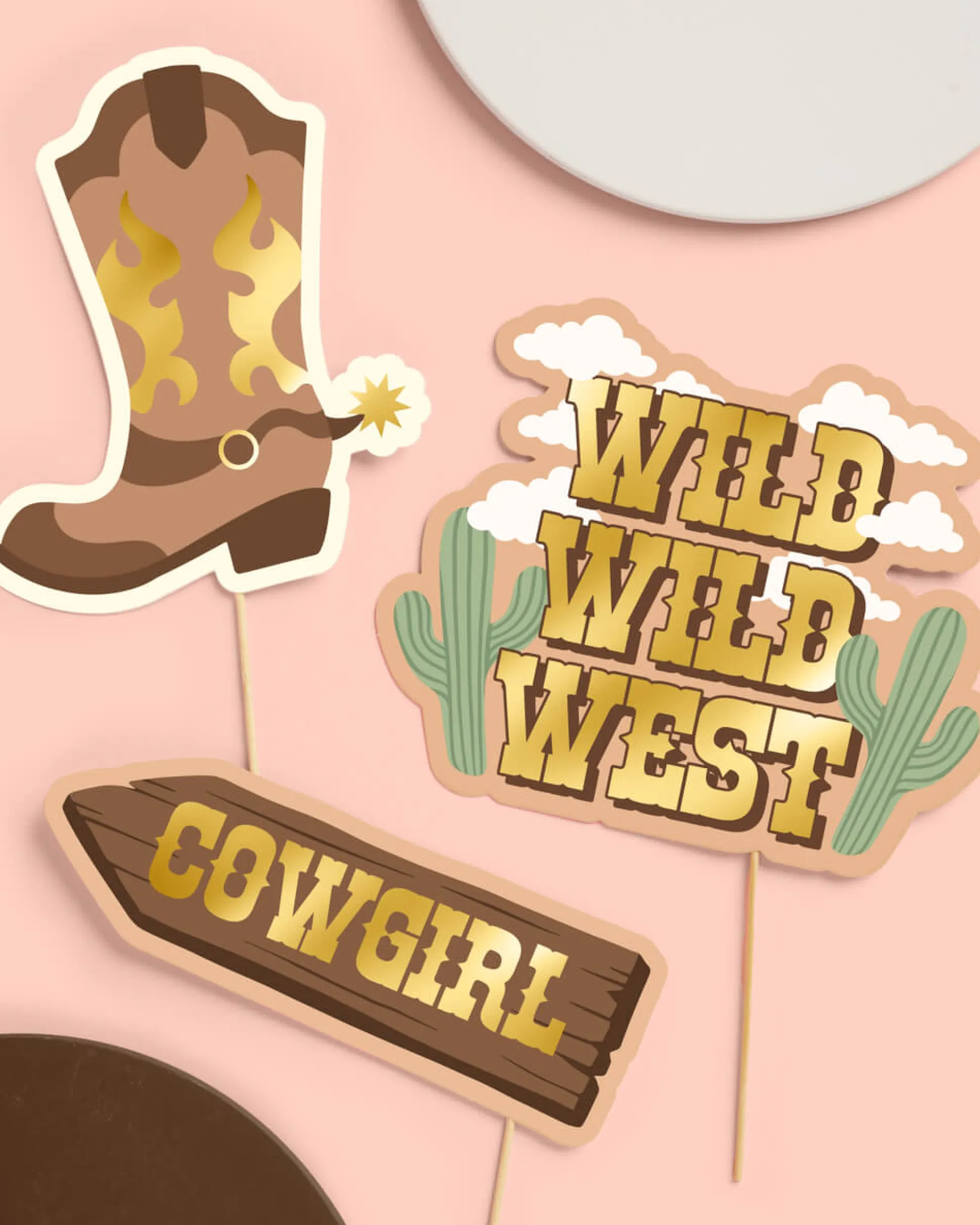 Saddle Up Props, Pack of 24