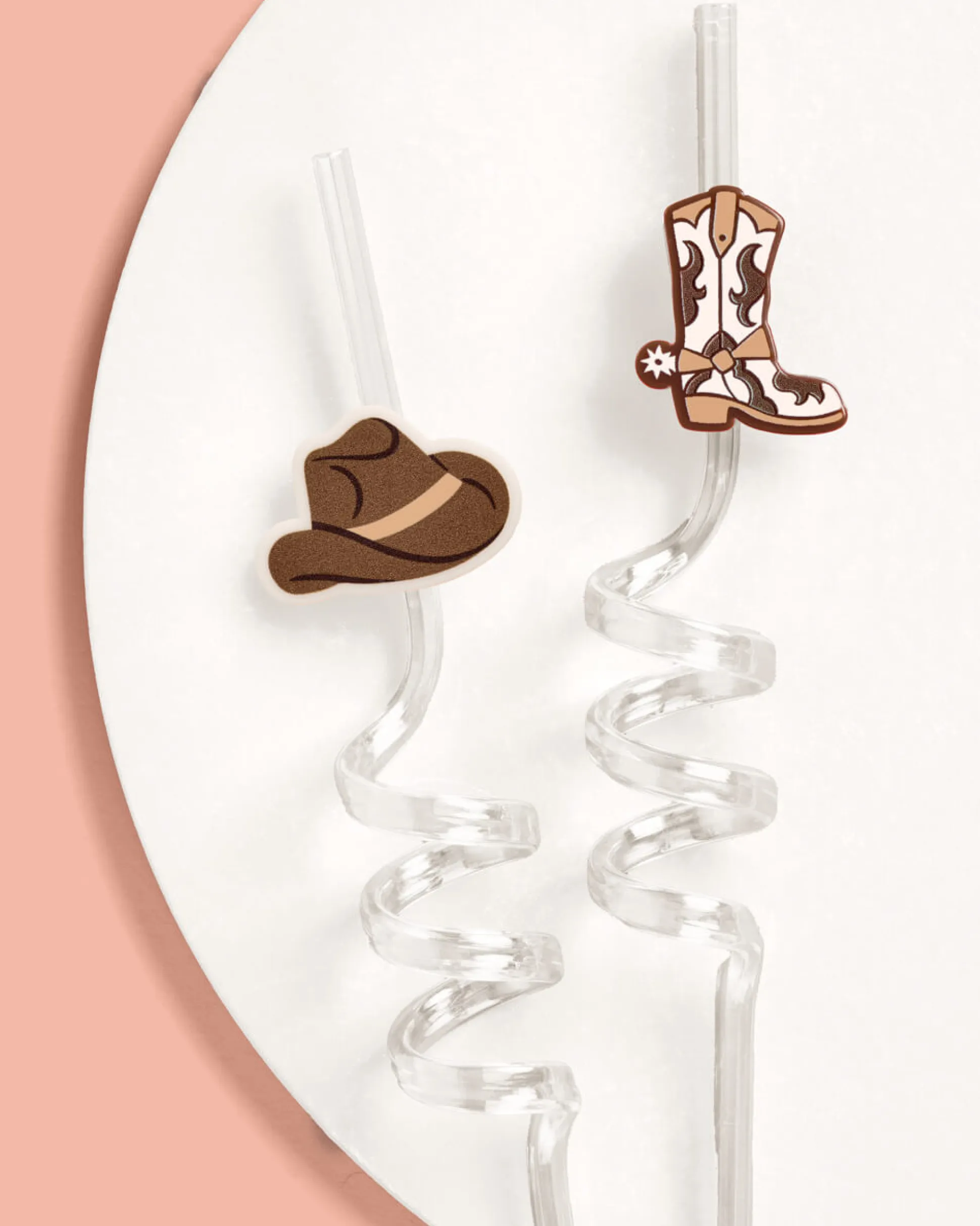 Saddle Up Straws, Pack of 26