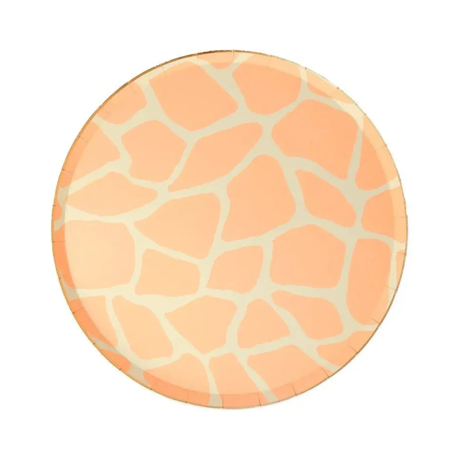 Safari Animal Print Side Plates, Pack of 8