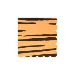 Safari Animal Print Small Napkins, Pack of 16
