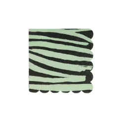 Safari Animal Print Small Napkins, Pack of 16