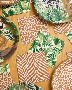 Safari Napkins - 24 paper napkins