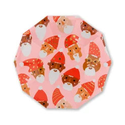 Santa Squad Small Plates, Pack of 8