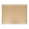 Scalloped Edge Kraft Table Runner