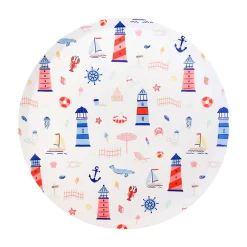 Seaside Large Plates, Pack of 8
