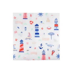 Seaside Petite Napkins, Pack of 16