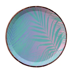 Shake Ya Palm Dinner Plates, Pack of 8