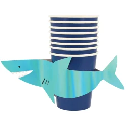Shark Cups, Pack of 8