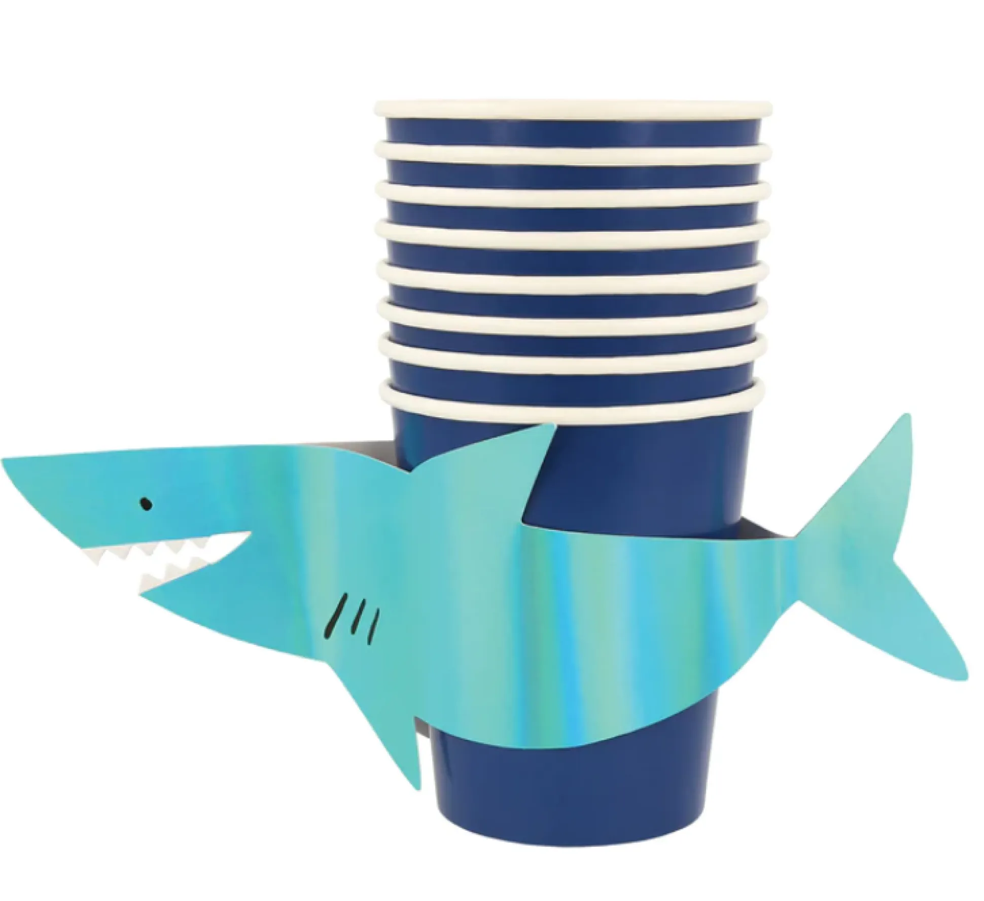 Shark Cups, Pack of 8