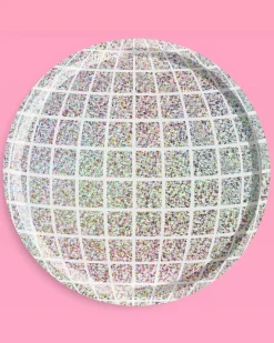 Shimmer Disco Plates, Pack of 25