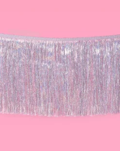 Shimmer Fringe - Iridescent Holographic Foil Banner