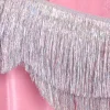 Shimmer Scallop Fringe - scalloped banner