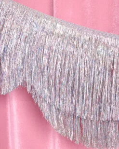 Shimmer Scallop Fringe - scalloped banner