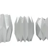 Silver Vase Wraps, Set of 3