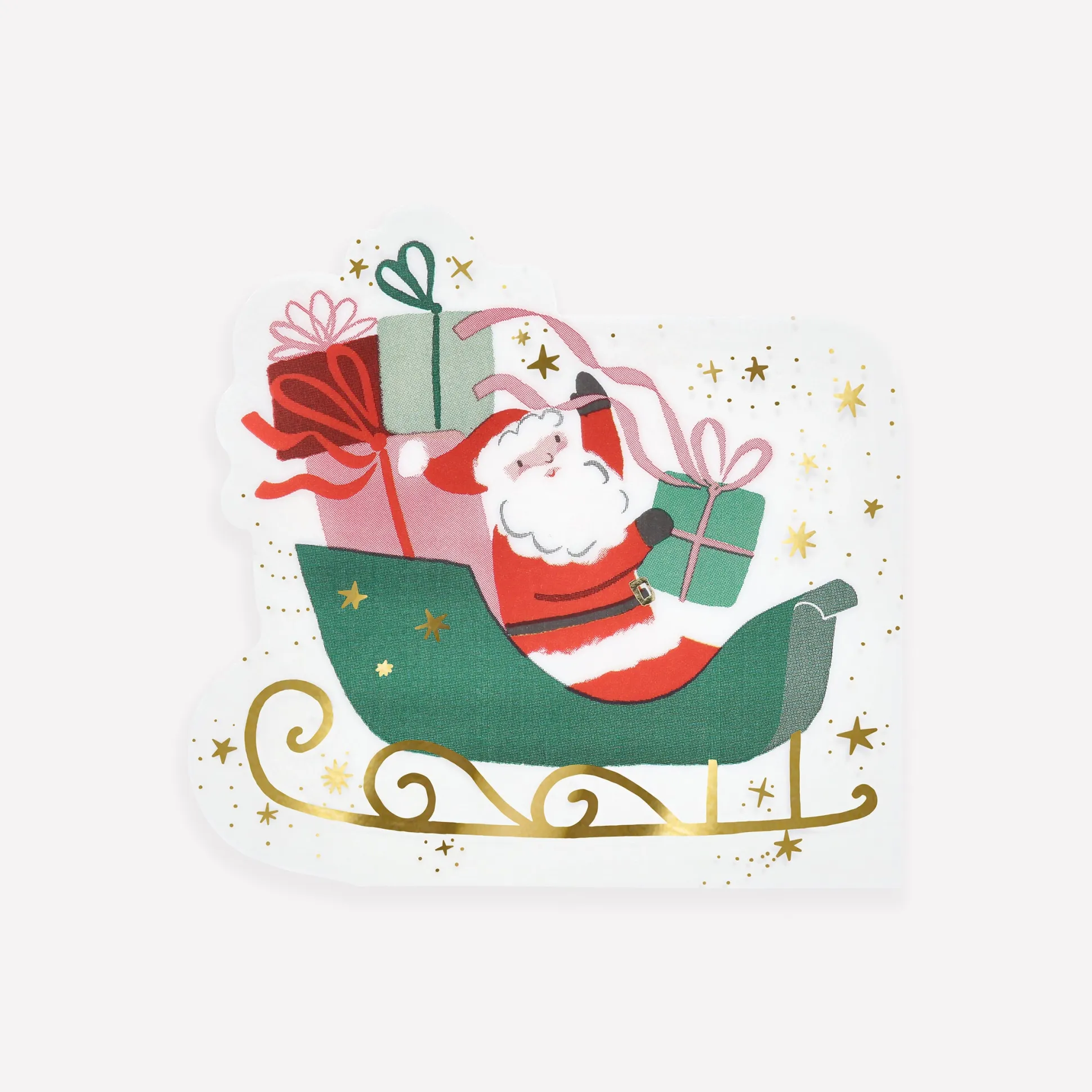Sleigh Napkins, Pack of 16