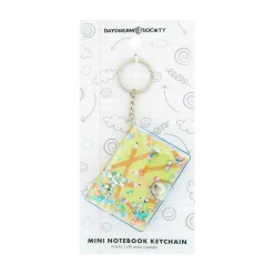 Smarty Pants Notebook Keychain, Yellow