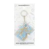 Smarty Pants Notebook Keychain, Blue