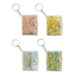 Smarty Pants Notebook Keychain, Pink