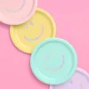 Smiley Plates, Pack of 24