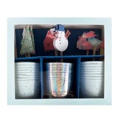 Snow Day Cupcake Decorating Set