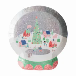 Snow Day Large Plates, Set of 8