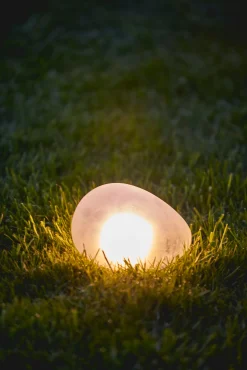 Solar Glass Pebble, Set of 3