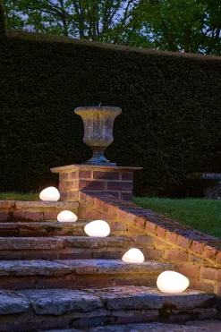 Solar Glass Pebble, Set of 3