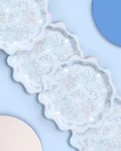 Something Blue Plates - 25 paper plates