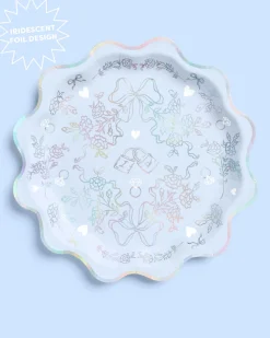 Something Blue Plates - 25 paper plates