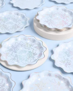 Something Blue Plates - 25 paper plates