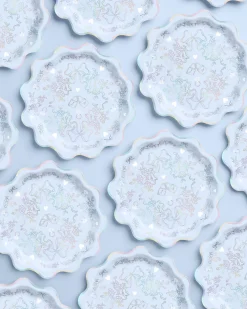 Something Blue Plates - 25 paper plates