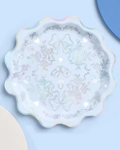 Something Blue Plates - 25 paper plates