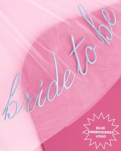 Something Blue Veil - Embroidered Tulle Veil