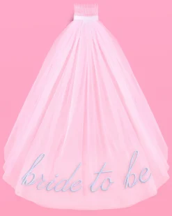 Something Blue Veil - Embroidered Tulle Veil
