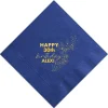 Sparkle Birthday Custom Napkin, Gold Foil