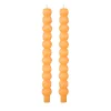 Stacking Pumpkin Taper Candle Set, Pack of 2